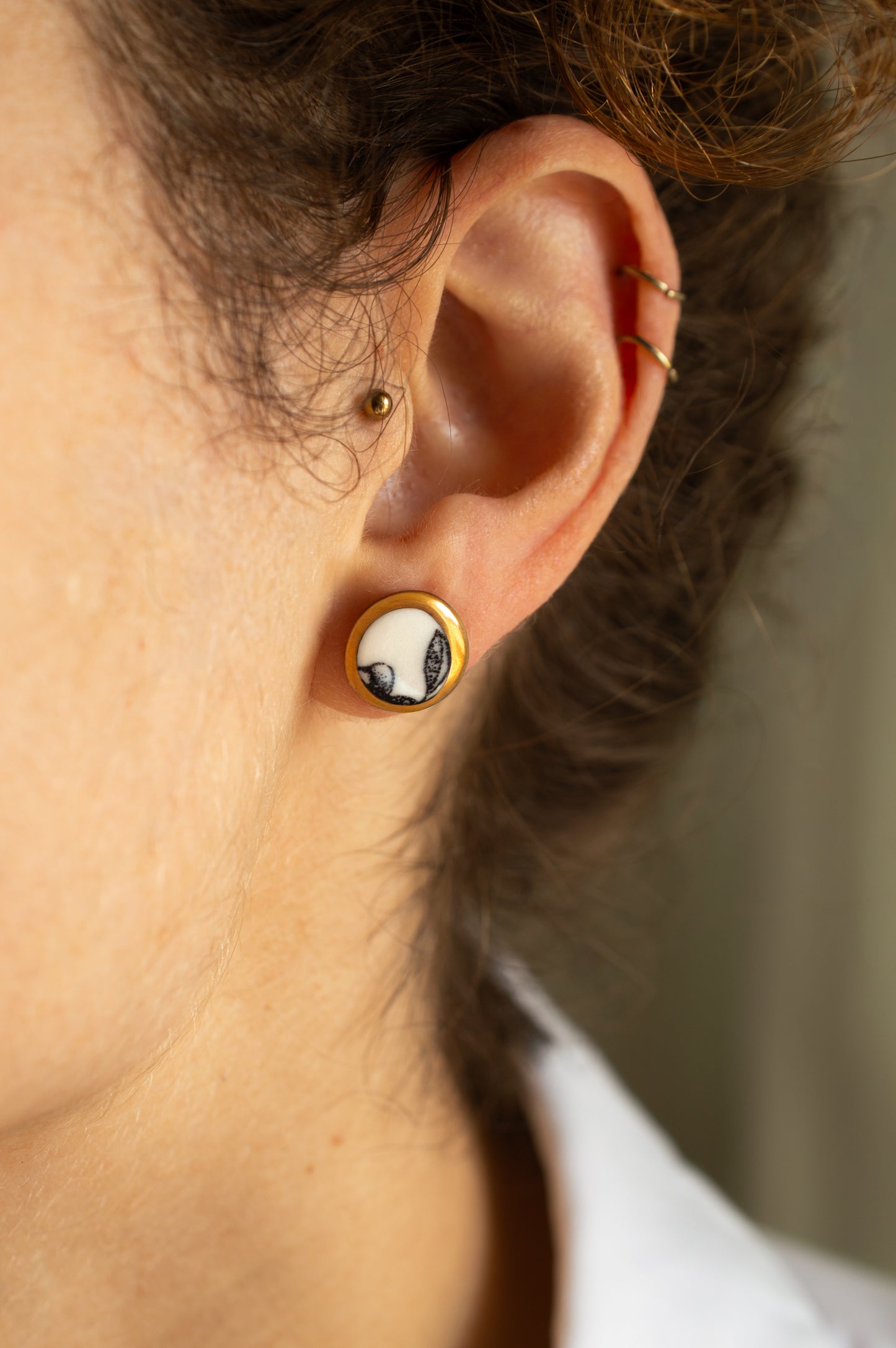 Pendientes Bombón Floral