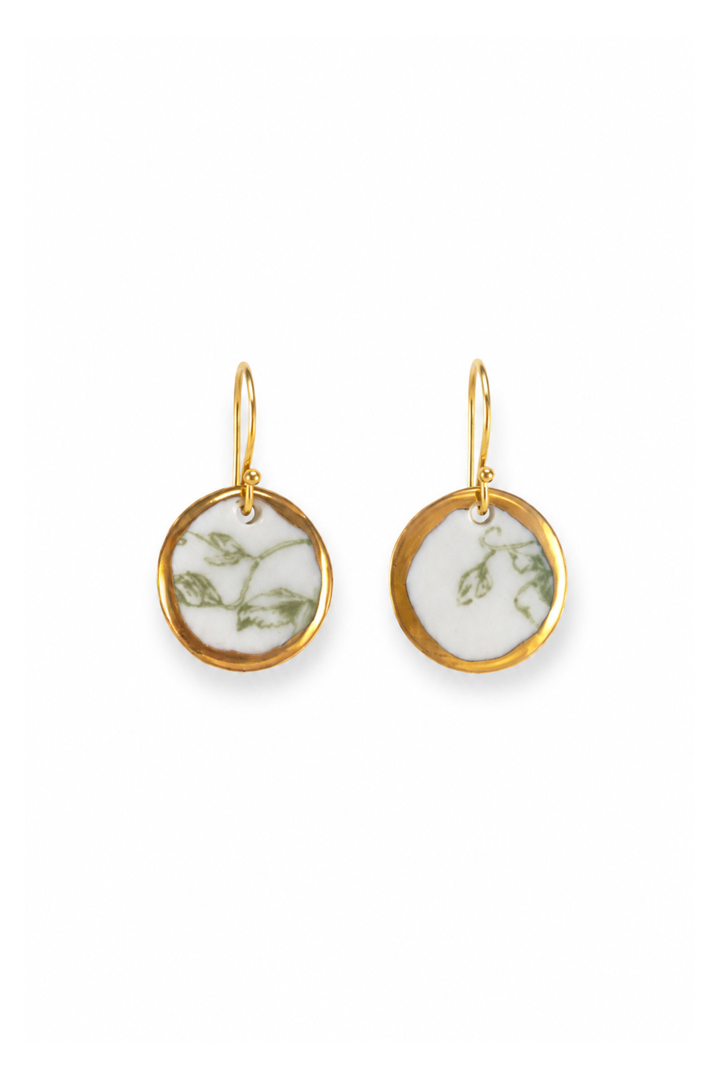 Pendientes Redondo Floral