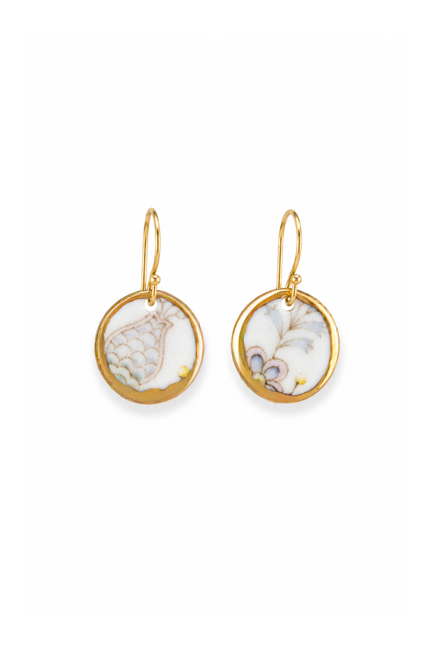 Pendientes Redondo Floral