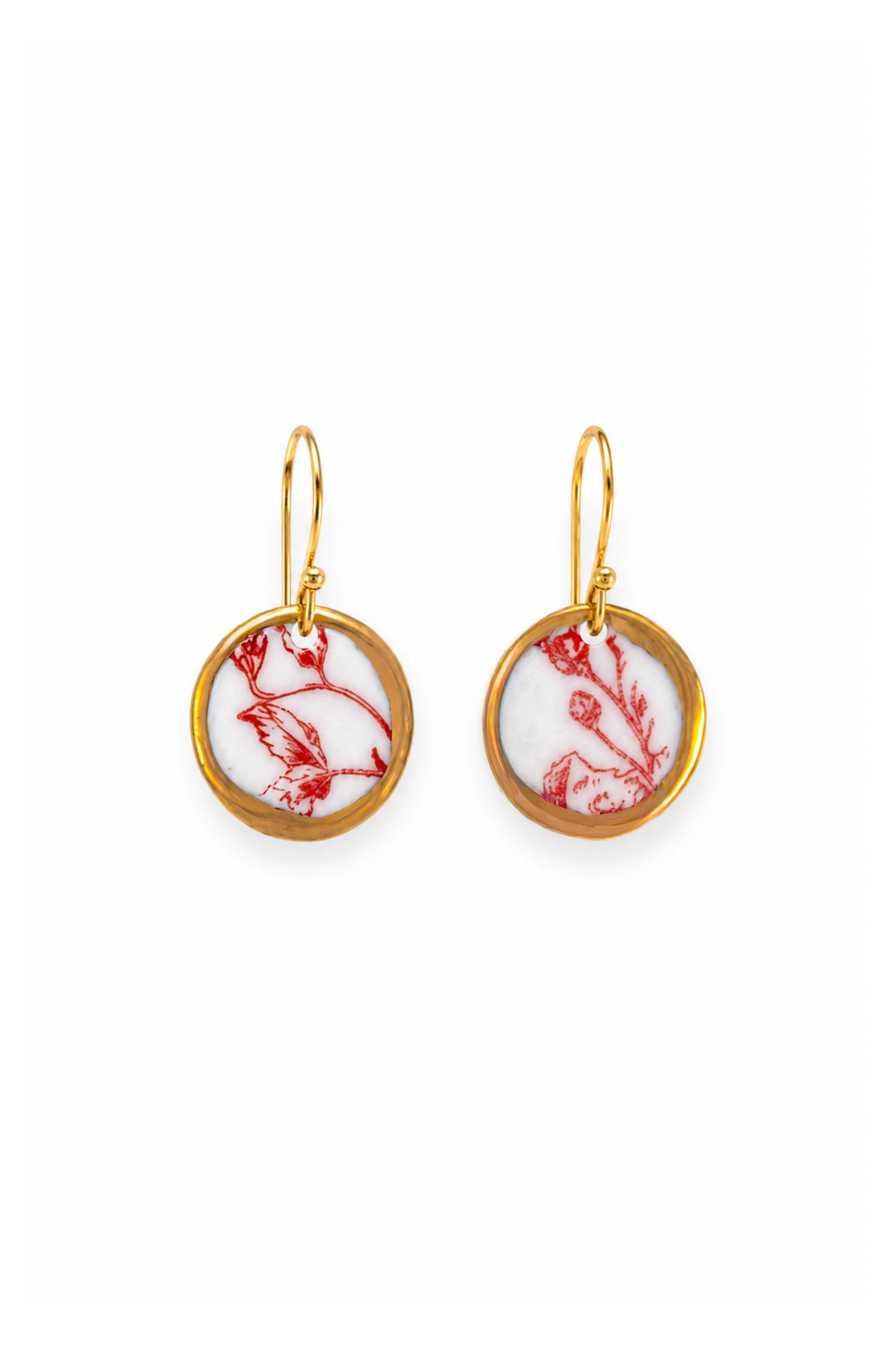 Pendientes Redondo Floral
