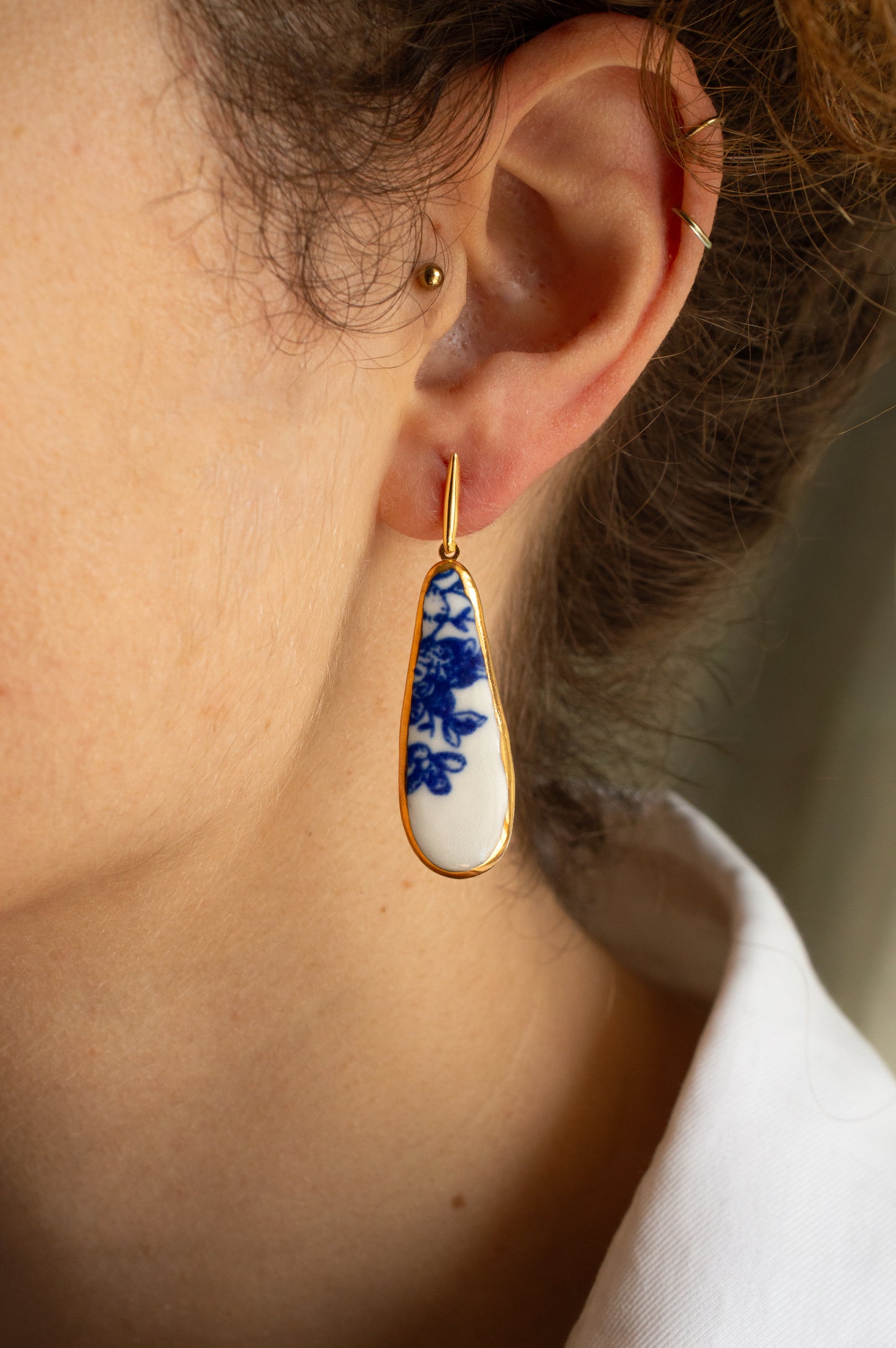 Vintage Floral Earrings