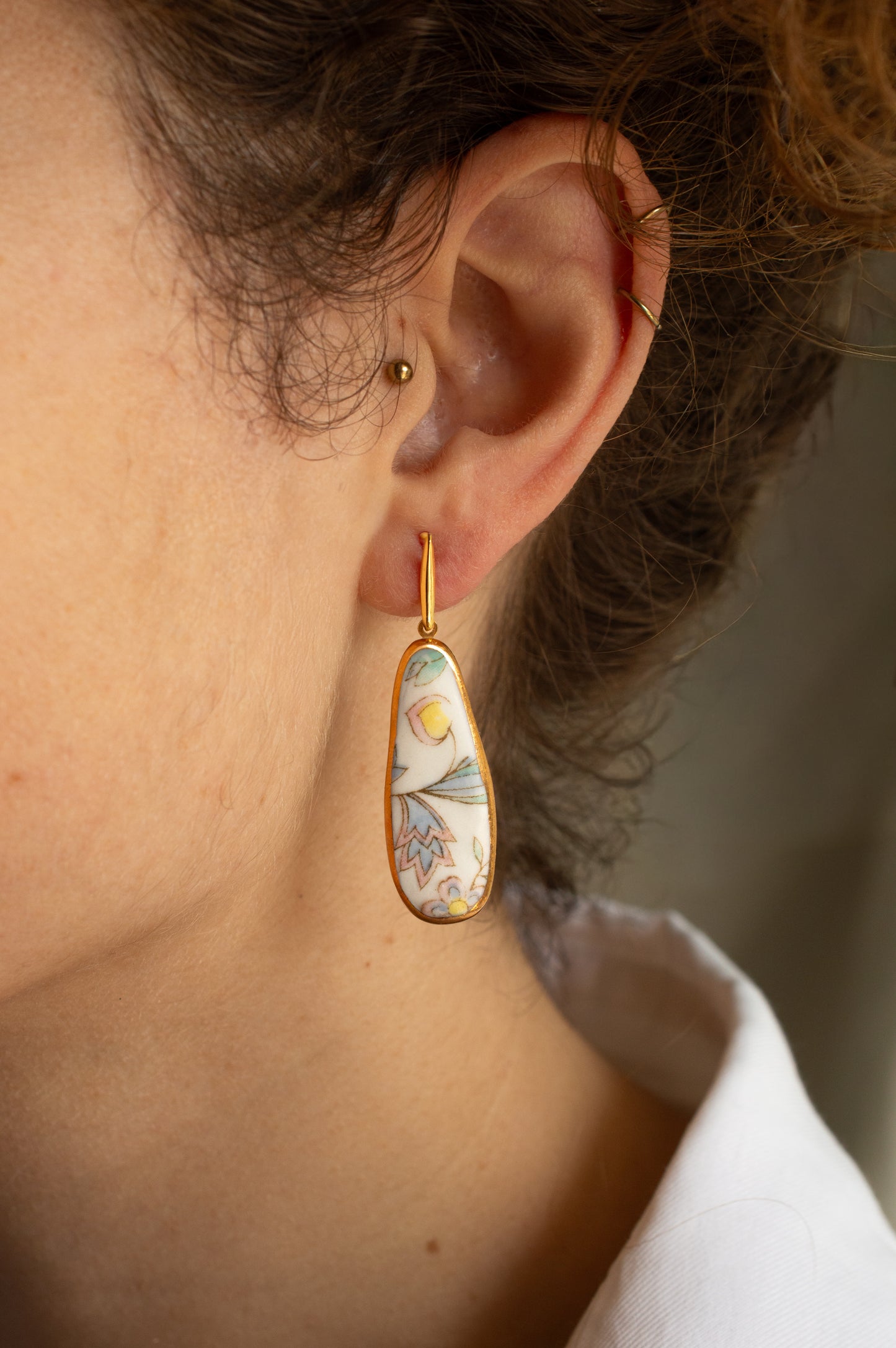 Vintage Floral Earrings