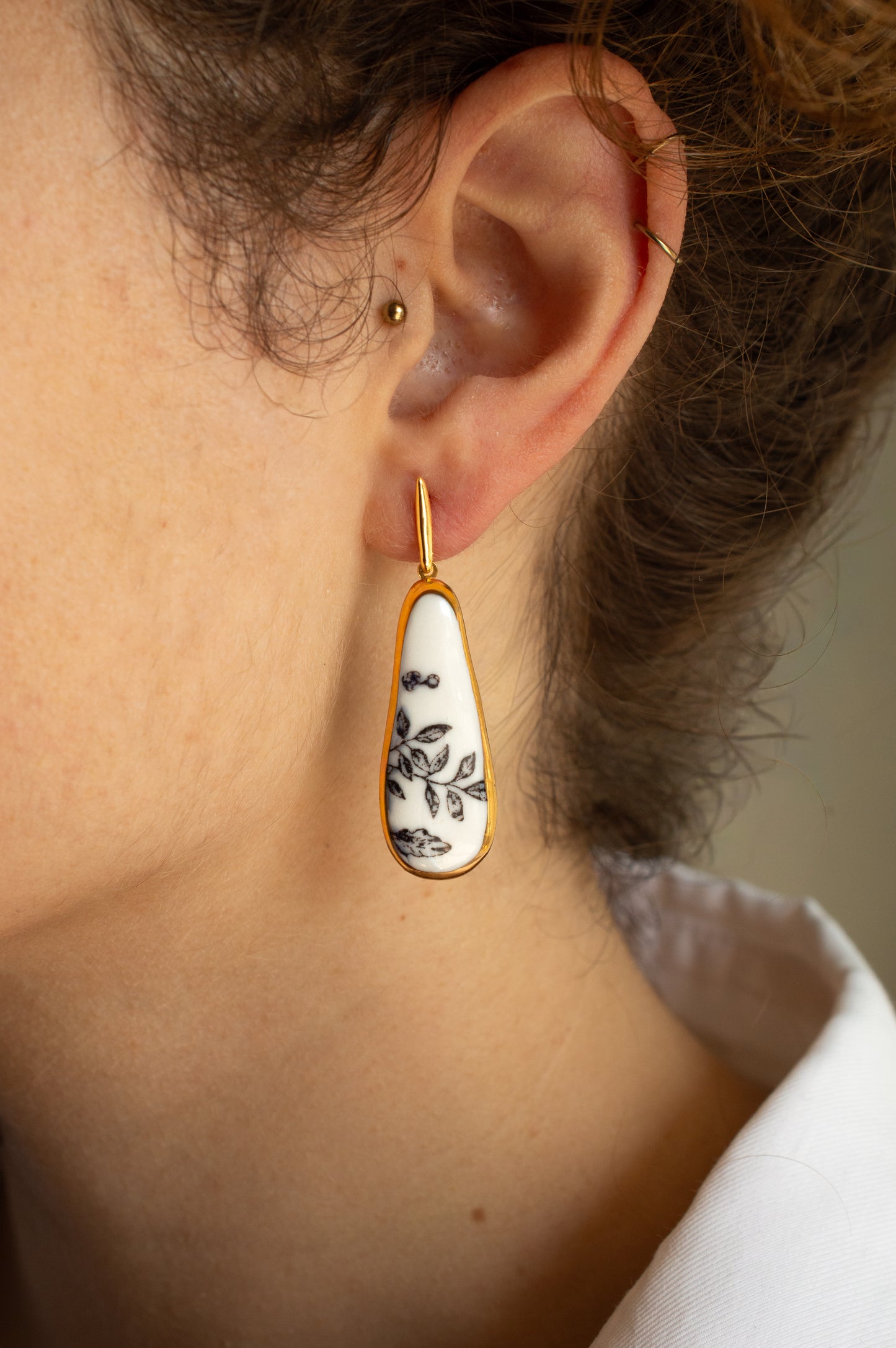 Vintage Floral Earrings